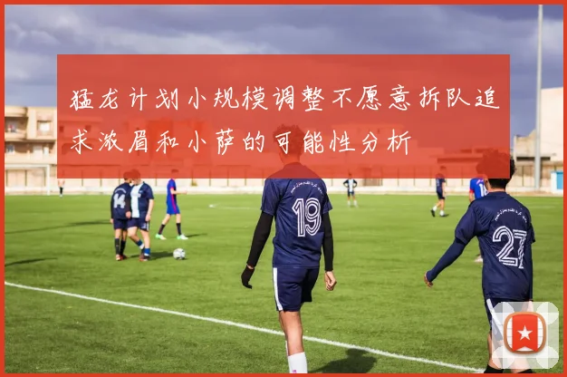 猛龙计划小规模调整不愿意拆队追求浓眉和小萨的可能性分析